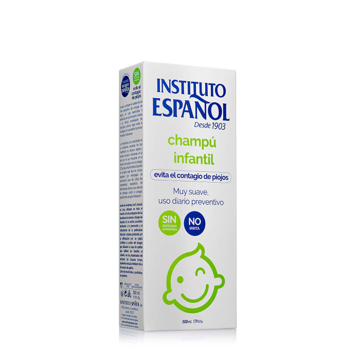Instituto Español Champú Suave Gotitas Oro Antipiojos 500 mL