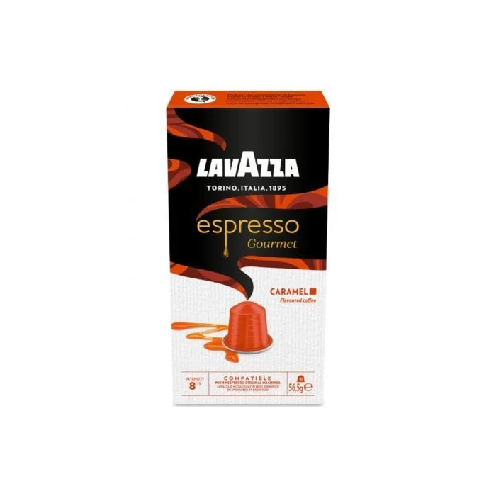 Lavazza Cápsulas Espresso Gourmet Caramel para Cafeteras Nespresso - Caja de 10 unidades | 8686