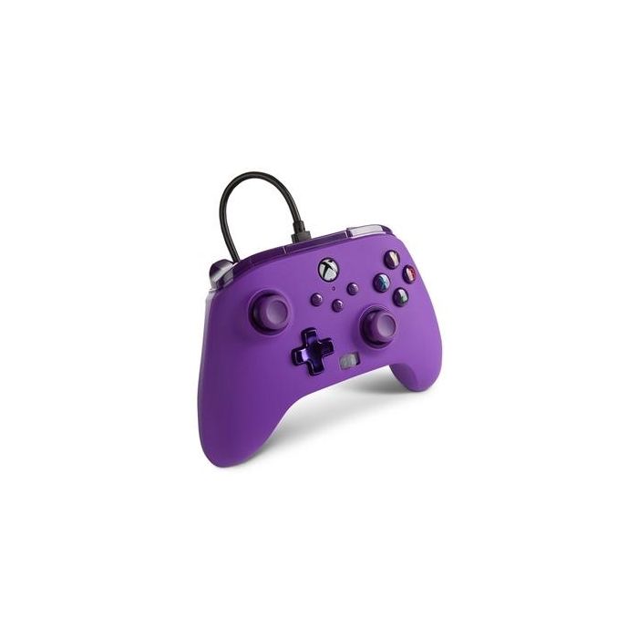Power A 1521747-02 Mando con Cable Mejorado para Xbox Series X/S, Xbox One, Windows 10/11 - Morado Royal 5