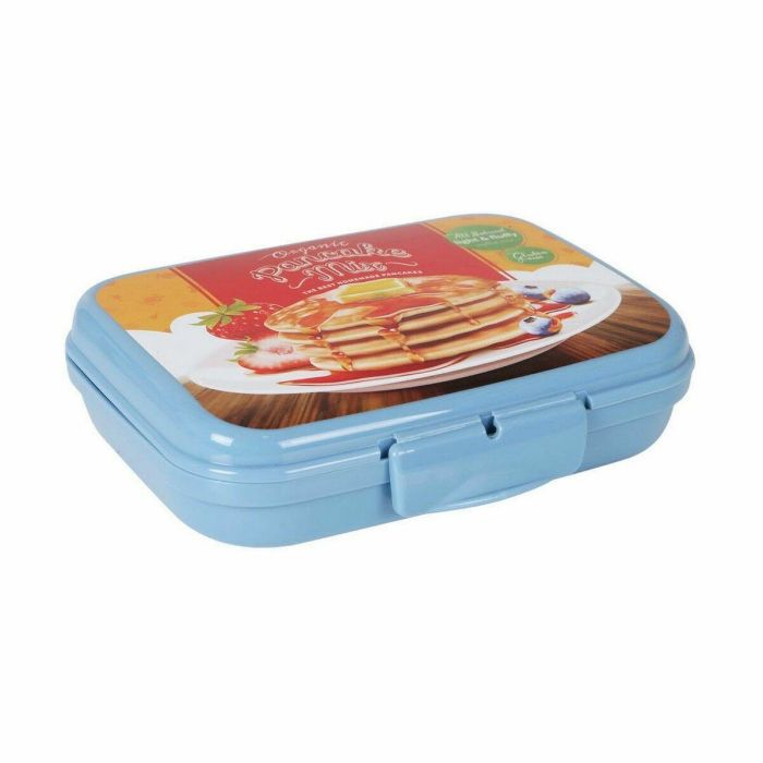 Fiambrera para Sandwich Titiz Plástico 600 ml 16 x 12 x 4 cm (24 Unidades) 1