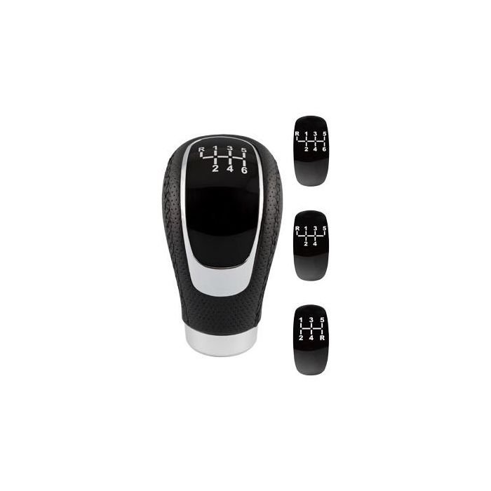 Pomo Oem Largo Piel Negra Cs6 POM30152 4 Pomo Oem Largo Piel Negra Cs6 POM30152 4