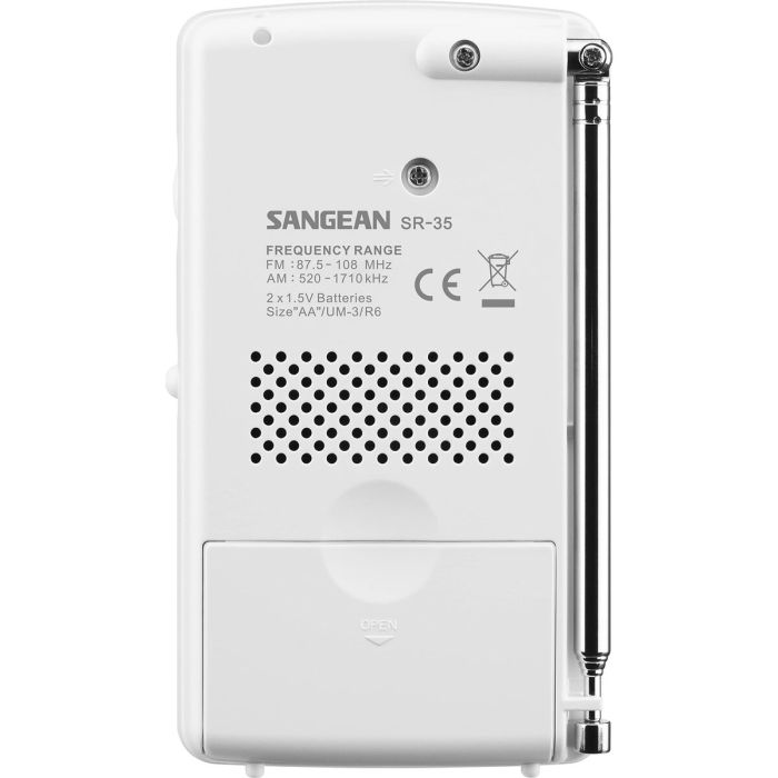 Radio Sangean SR35W BLANCO Blanco 2