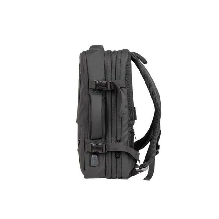 NATEC NTO-2116 Mochila de excursión Negra, fabricada en Poliéster, con 10 bolsillos y 44 cm de alto 5 NATEC NTO-2116 Mochila de excursión Negra, fabricada en Poliéster, con 10 bolsillos y 44 cm de alto 5