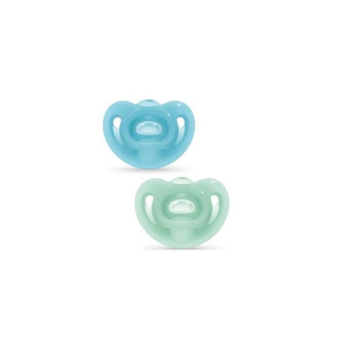 Chupete Sensitive 6-18 Silicona 2Ud. Chupete Sensitive 6-18 Silicona 2Ud.