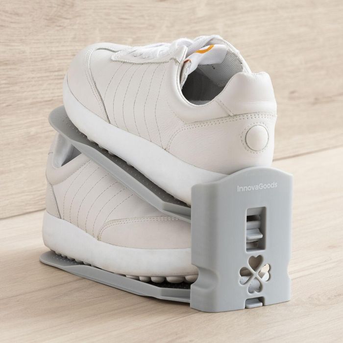 Organizador de Zapatos Regulable Sholzzer InnovaGoods 6 Unidades 7 Organizador de Zapatos Regulable Sholzzer InnovaGoods 6 Unidades 7