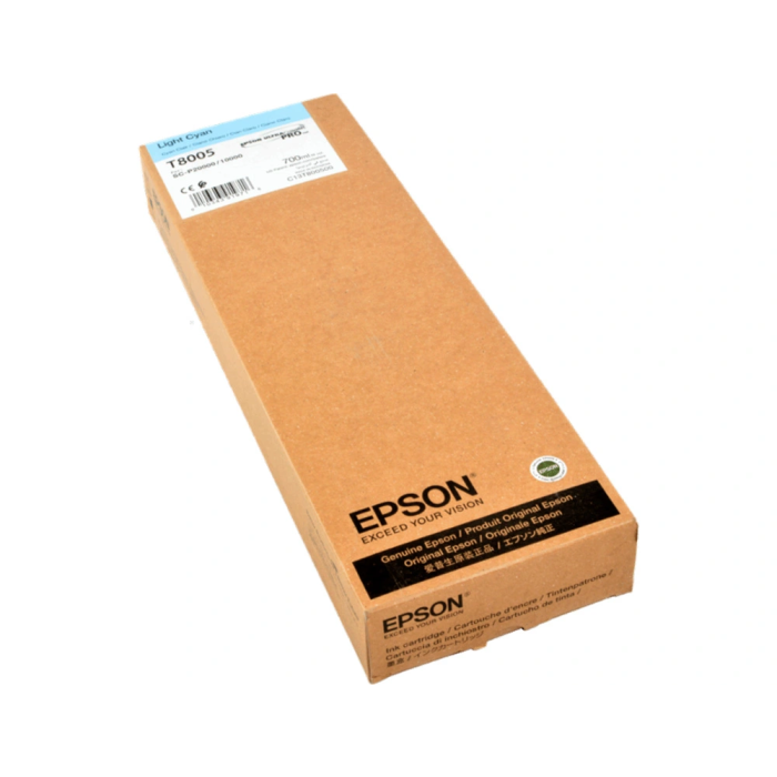 EPSON Singlepack Light Cyan T800500 UltraChrome PRO 700ml 4