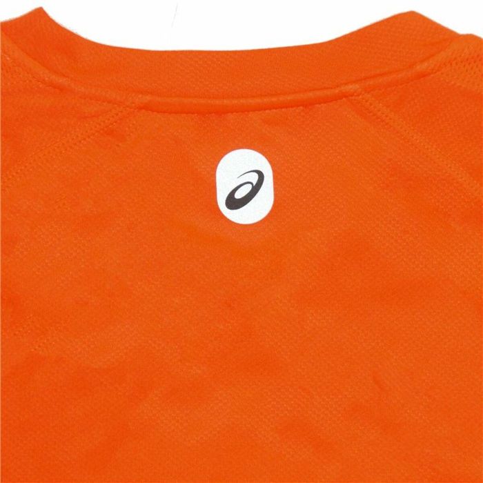 Camiseta de Manga Larga Hombre Asics Hermes Naranja S 1 Camiseta de Manga Larga Hombre Asics Hermes Naranja S 1