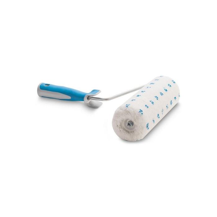 BARBOSA Rodillo de Aluminio Liso de 18cm para Pintura de Interior con Base Agua y Microfibra