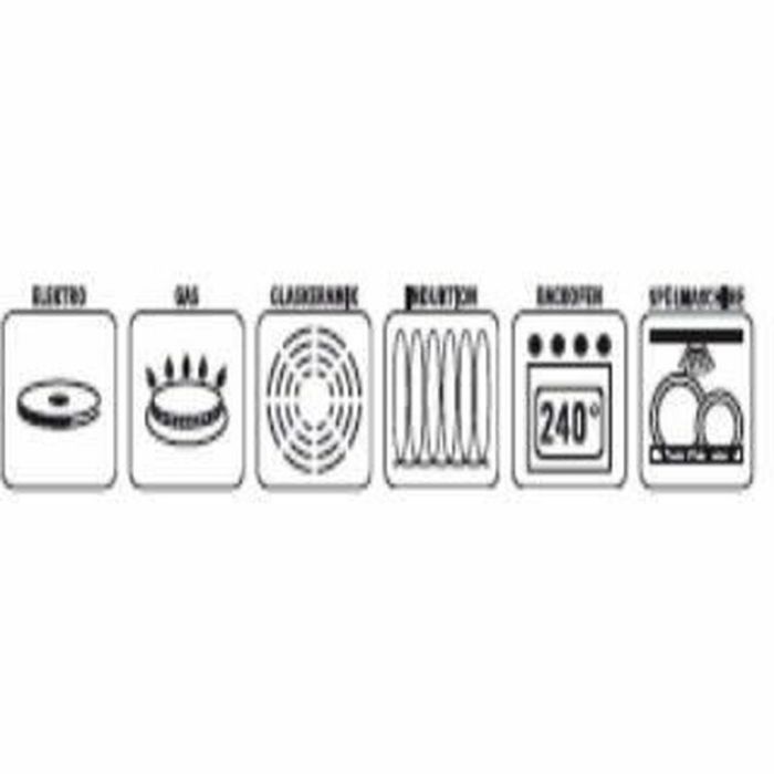 GSW Cacerola de hierro fundido macizo GREY SHADOW GSW4005643716338 Ovalada 33 x 25 cm Inducción Gris 2