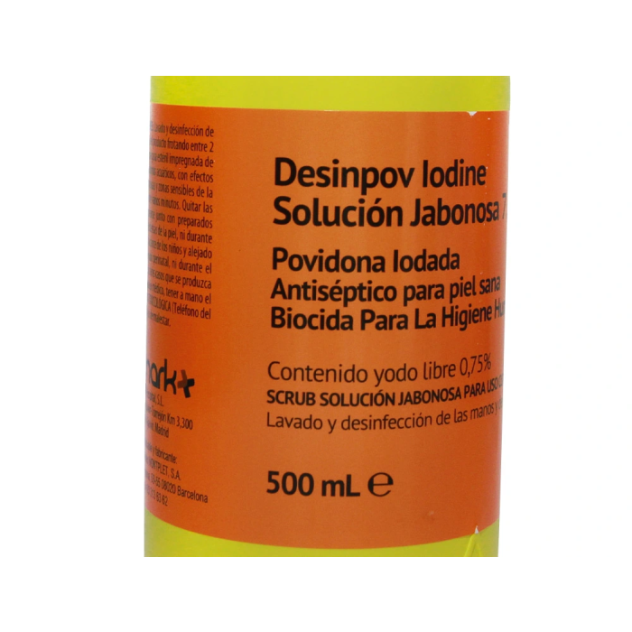 Desinclor Clorhexidina Jabonosa 0,8% 500 mL Azul 1 Ud 2