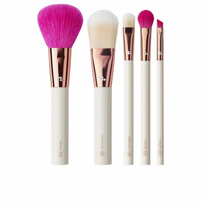 Ubu - Urban Beauty United Famous Five Brochas Ojos Y Rostro Lote