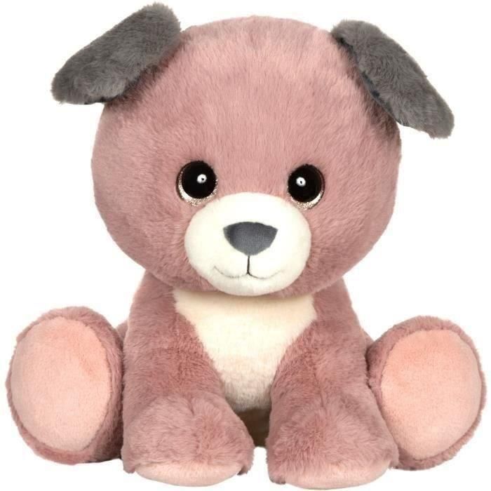 Gipsy Toys GIP3268060719493 Peluche Puppy Eyes Pets Perro Rosa y Gris - 40 CM