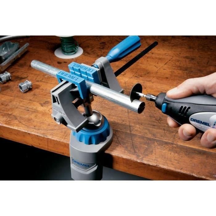 Dremel 2500 Multi-Vise 3 en 1 - Portaherramientas de tornillo ajustable, rotación 360° e inclinación 50° 2