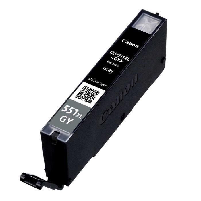 Canon MG-5450/6350 IP7250 Cartucho Gris CLI-551XL 1 Canon MG-5450/6350 IP7250 Cartucho Gris CLI-551XL 1