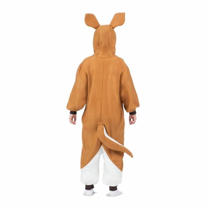 Disfraz canguro talla unica child (kigurumi con capucha, cola y peluche) 2 Disfraz canguro talla unica child (kigurumi con capucha, cola y peluche) 2