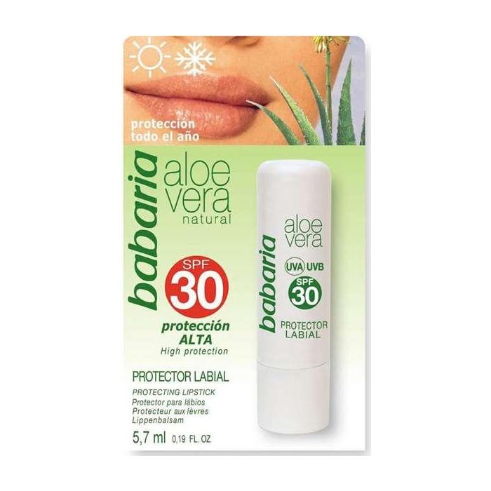 Babaria Aloe vera protector labial 5.7 ml 1 Babaria Aloe vera protector labial 5.7 ml 1