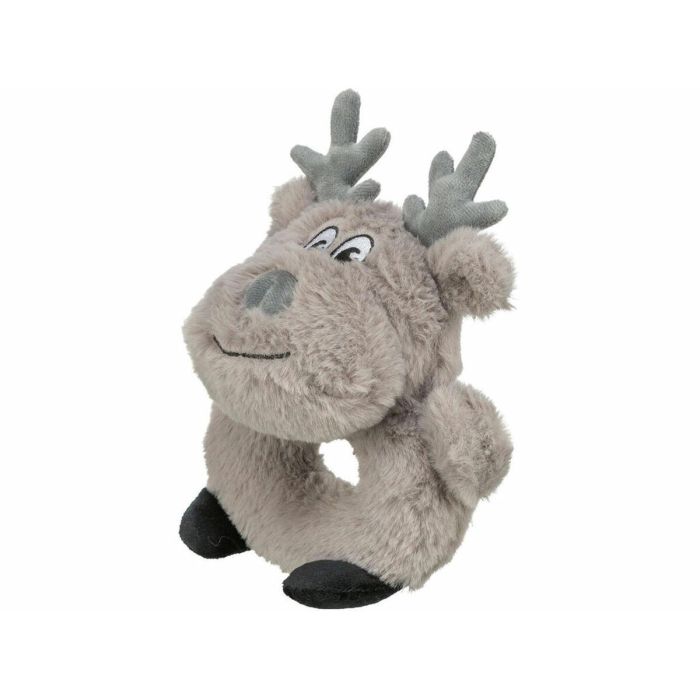 Peluche para perros Trixie Gris Poliéster Reno de Navidad 24 cm 2 Peluche para perros Trixie Gris Poliéster Reno de Navidad 24 cm 2