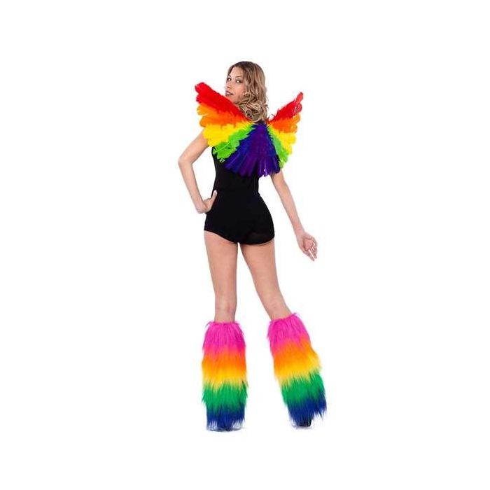My Other Me Alas Rainbow de Plumas para Disfraz Infantil - 50 x 70 cm, Talla M - Ideal para Fiestas, Carnaval, Obras Escolares (+3 Años) 0 My Other Me Alas Rainbow de Plumas para Disfraz Infantil - 50 x 70 cm, Talla M - Ideal para Fiestas, Carnaval, Obras Escolares (+3 Años) 0