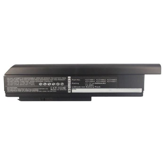 CoreParts Laptop Battery for Lenovo 73.26Wh Li-ion 11.1V 6600mAh Black, ThinkPad X220, ThinkPad X220i, ThinkPad X220s, ThinkPad X230 CoreParts Laptop Battery for Lenovo 73.26Wh Li-ion 11.1V 6600mAh Black, ThinkPad X220, ThinkPad X220i, ThinkPad X220s, ThinkPad X230