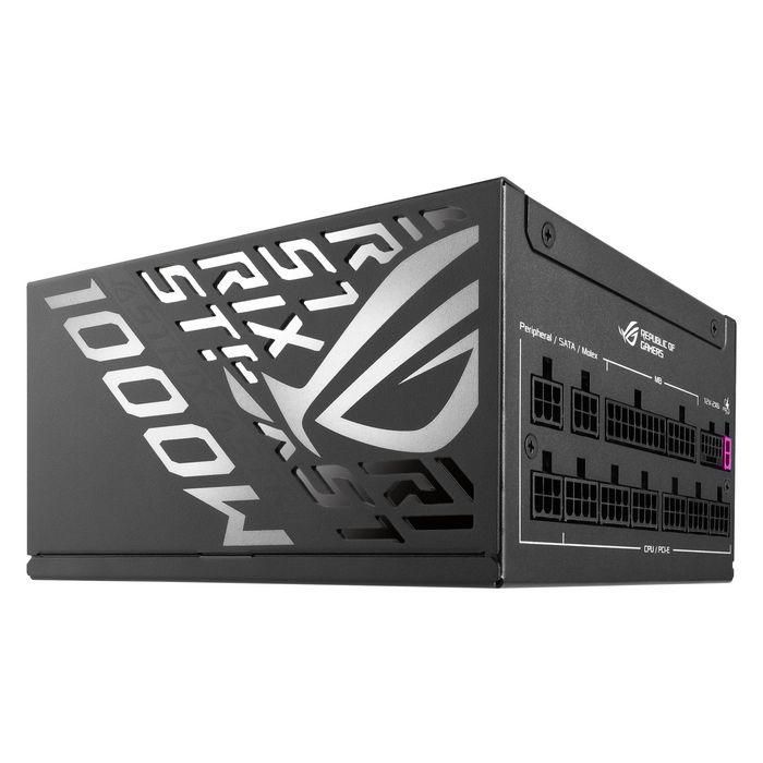 Asus ROG Strix 1000W Platinum, Fuente de Alimentación ATX 3.1, PCIe 5.0, 80 PLUS Platinum, GaN, 0dB, 10 Años Garantía 8