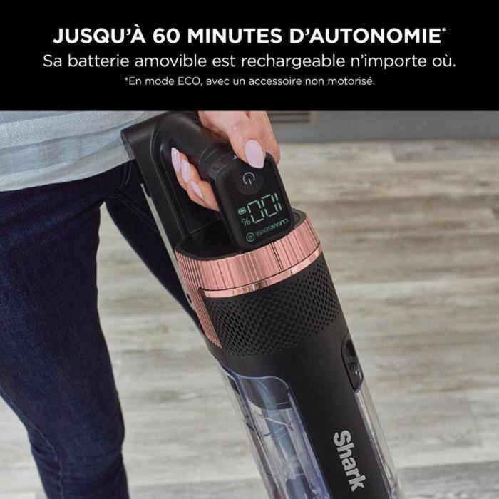 Shark Aspiradora escoba inalámbrica Stratos IZ400EU - Tecnología DuoClean + PowerFins Plus - Iluminación LED 5