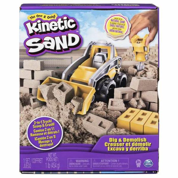 Juego de Plastilina Kinetic Sand Fast & Furious 11