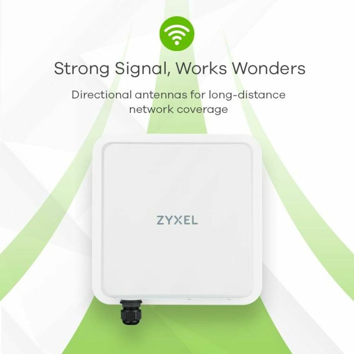 Router ZyXEL FWA-710-EU0102F Blanco RJ45 Ethernet LAN 21 Router ZyXEL FWA-710-EU0102F Blanco RJ45 Ethernet LAN 21