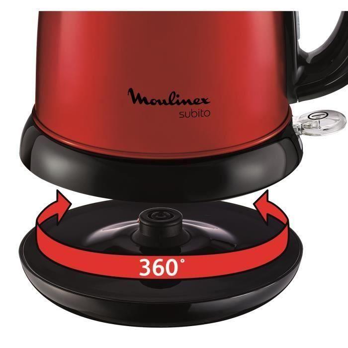 MOULINEX BY540510 Hervidor eléctrico Subito - Rojo 2