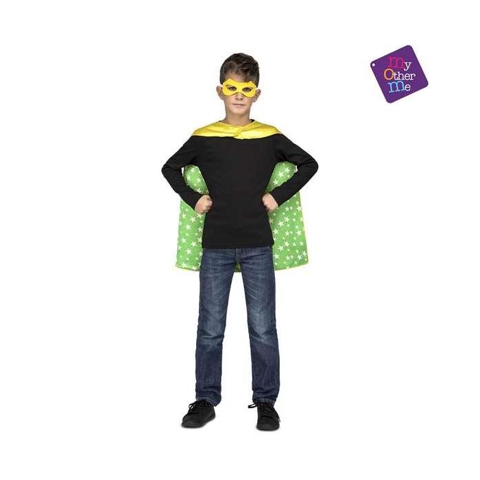 Disfraz para Niños My Other Me Verde Amarillo Superhéroe 3-6 años (2 Piezas) 2