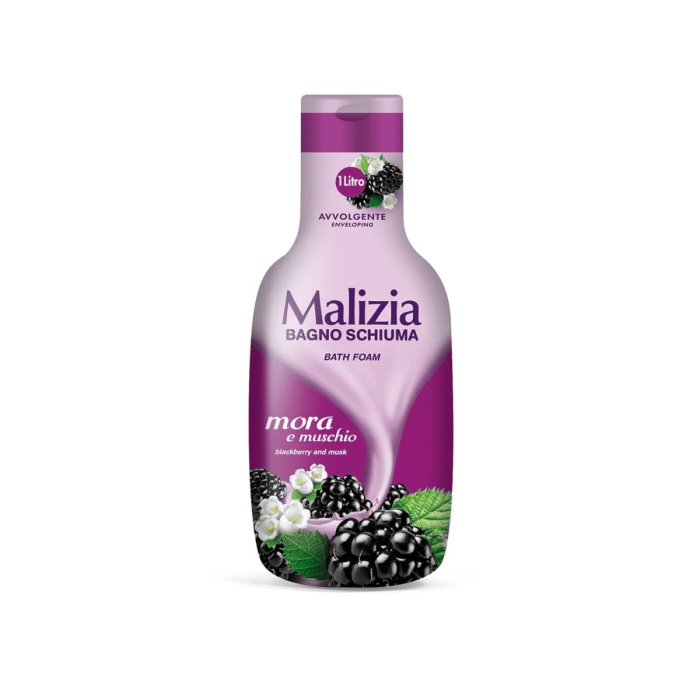 Malizia Gel Espuma De Baño "Mora & Muschio" 1000 mL Tapon Abatible Malizia Gel Espuma De Baño "Mora & Muschio" 1000 mL Tapon Abatible