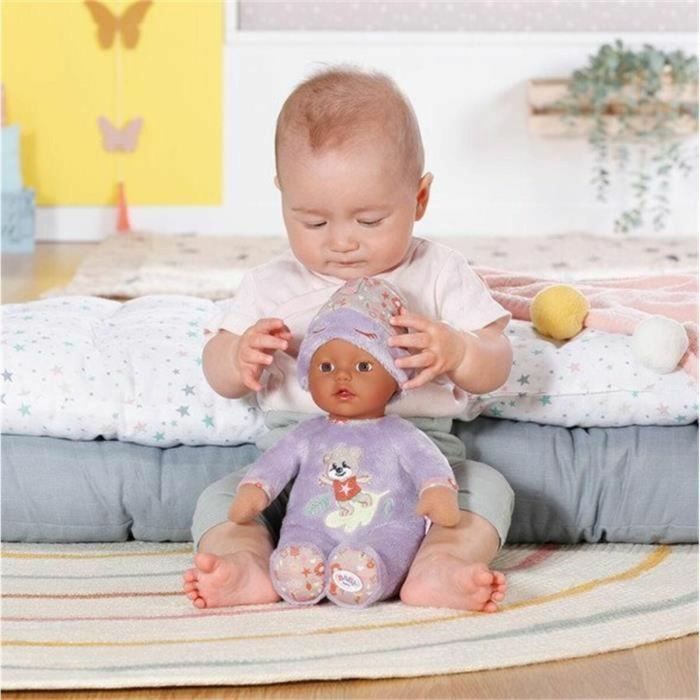 Baby Born - Sleepy - Muñeco blandito con sonajero integrado - Morado - 30cm - A partir de 3 años 1