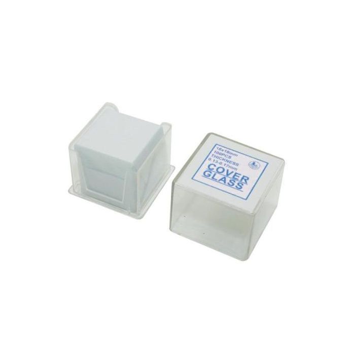 Cubreobjeto 18x18 mm 200 Unidades