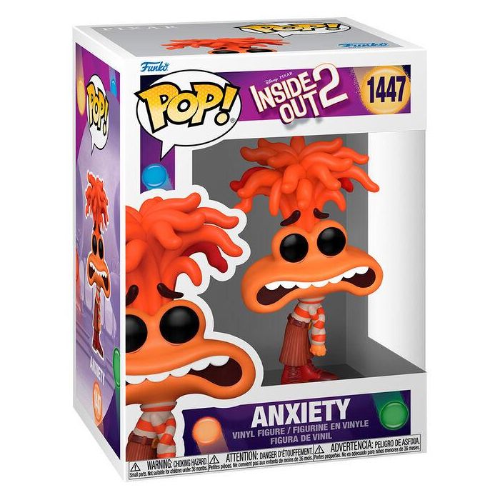 Figura POP Inside Out 2 Anxiety 0 Figura POP Inside Out 2 Anxiety 0