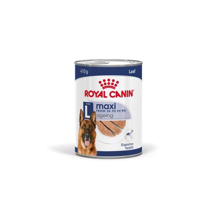 Royal Canin Maxi Ageing Pate - 12 Latas de 410 gr para Perros Mayores Royal Canin Maxi Ageing Pate - 12 Latas de 410 gr para Perros Mayores