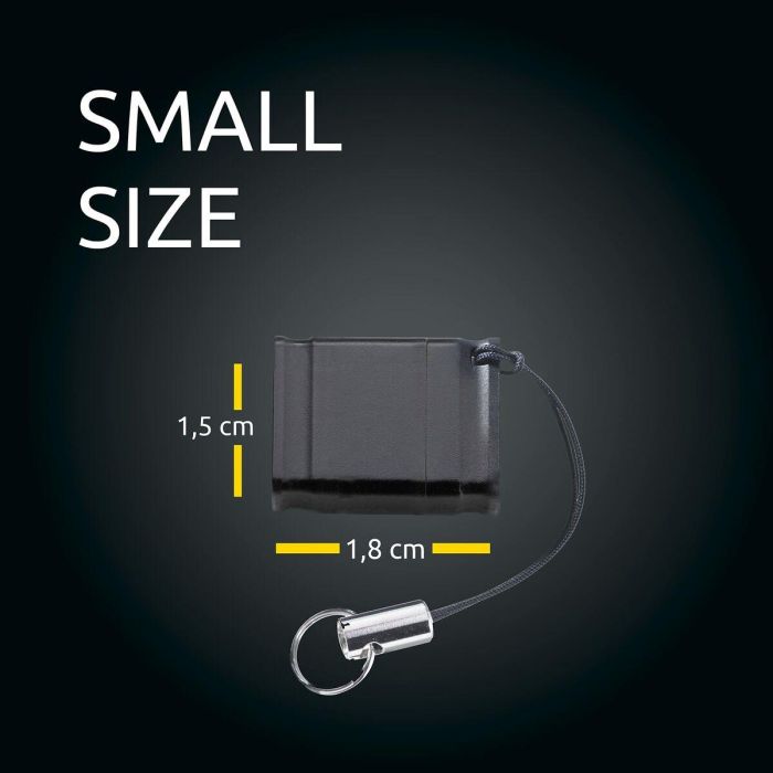 Memoria USB INTENSO Slim Line 64 GB Negro 5 Memoria USB INTENSO Slim Line 64 GB Negro 5