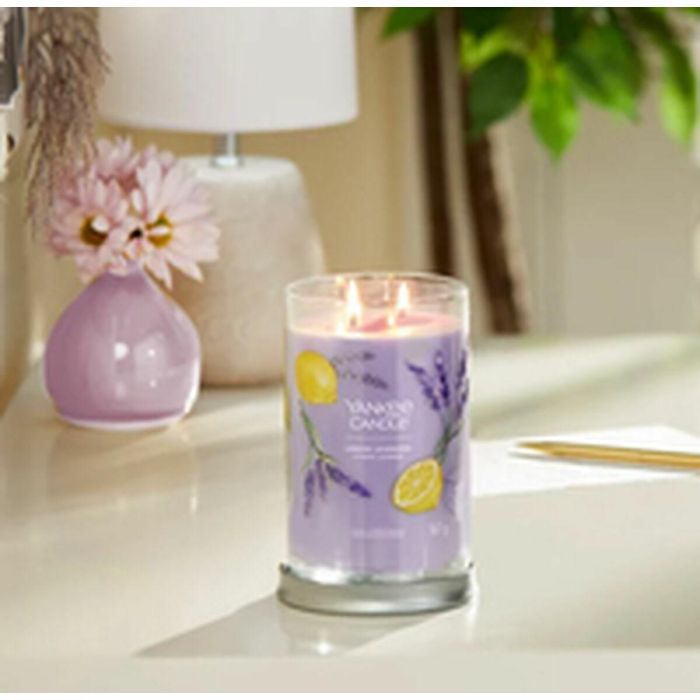 Yankee Candle Signature Tumbler Scented Candle Lemon Levander 567 gr 2 Yankee Candle Signature Tumbler Scented Candle Lemon Levander 567 gr 2