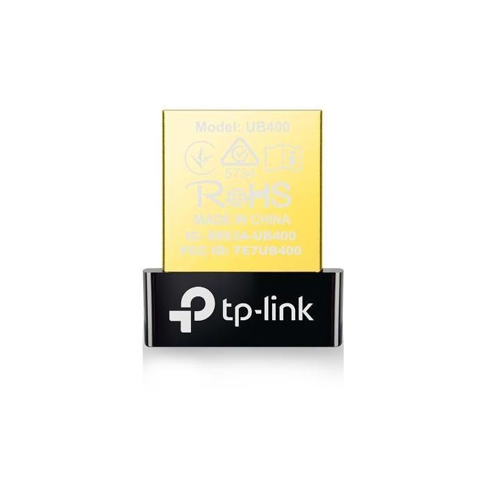 TP-Link UB400 Adaptador USB 2.0 Bluetooth 4.0 Nano, Transforma PC/Laptop en Bluetooth, Plug & Play Windows, 10m Alcance 1