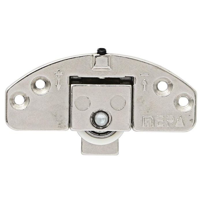 Herrajes Alk Roller Deslizamiento Inferior Metal 25K con Rodamiento para Sistema Correbase o Girobase