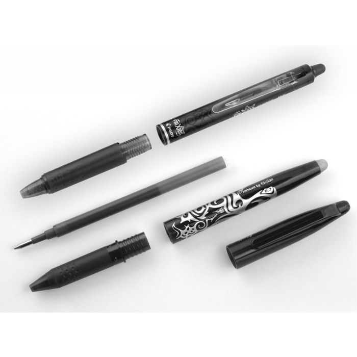 Pilot Recambio Bolígrafo Frixion 0.7 Negro Pack 3 Ud 2