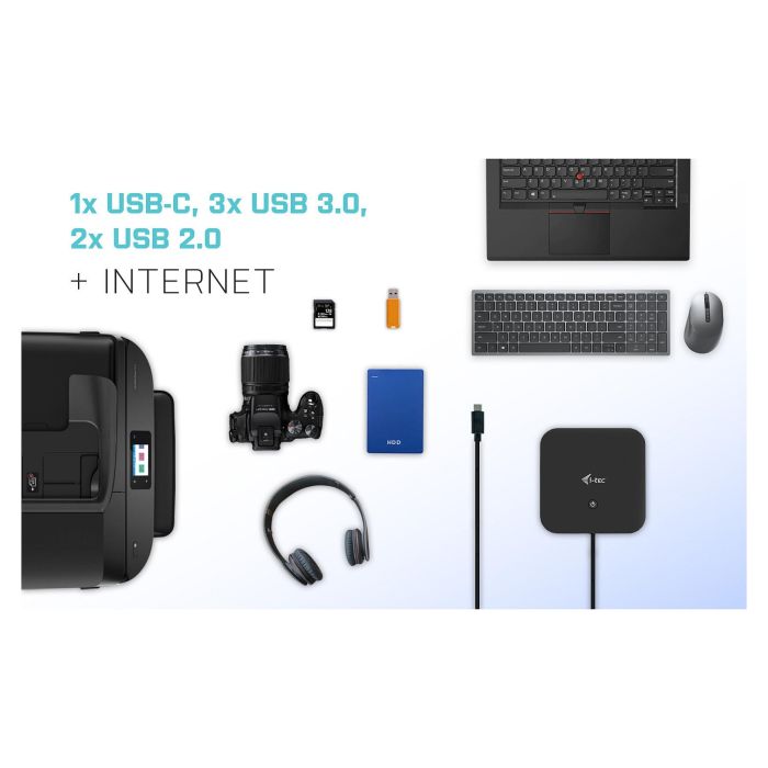 Dockstation i-Tec C31HDMIDPDOCKPD Negro 100 W Dockstation i-Tec C31HDMIDPDOCKPD Negro 100 W