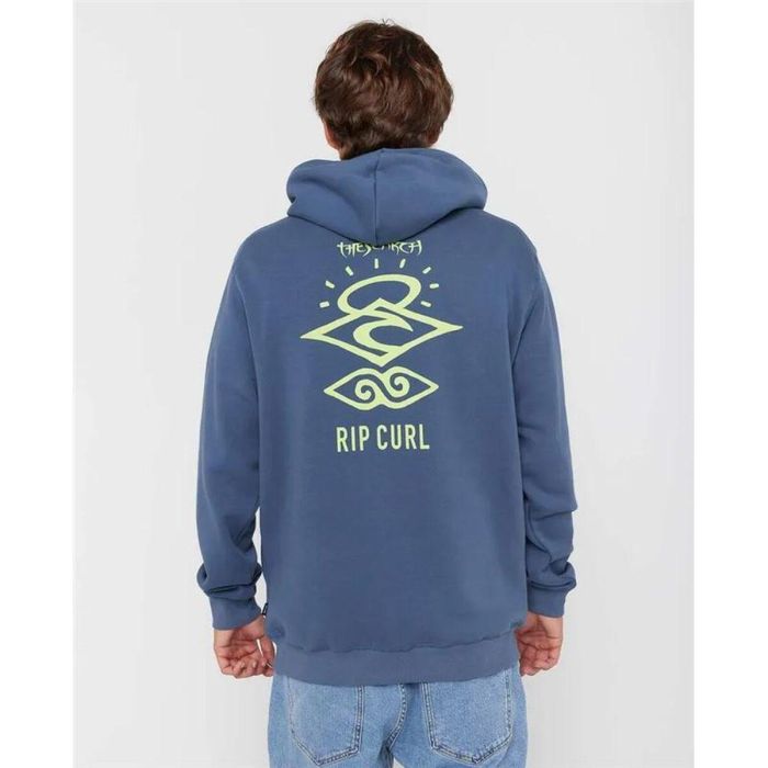 Sudadera con Capucha Hombre Rip Curl Search Icon Hood Azul 2