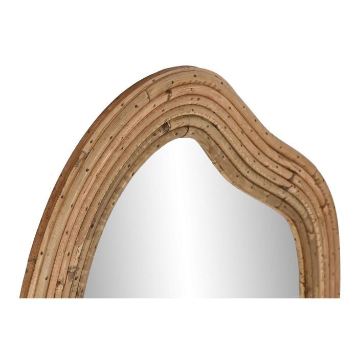 Espejo de pared Home ESPRIT Natural Urbano 51 x 2 x 81 cm 2