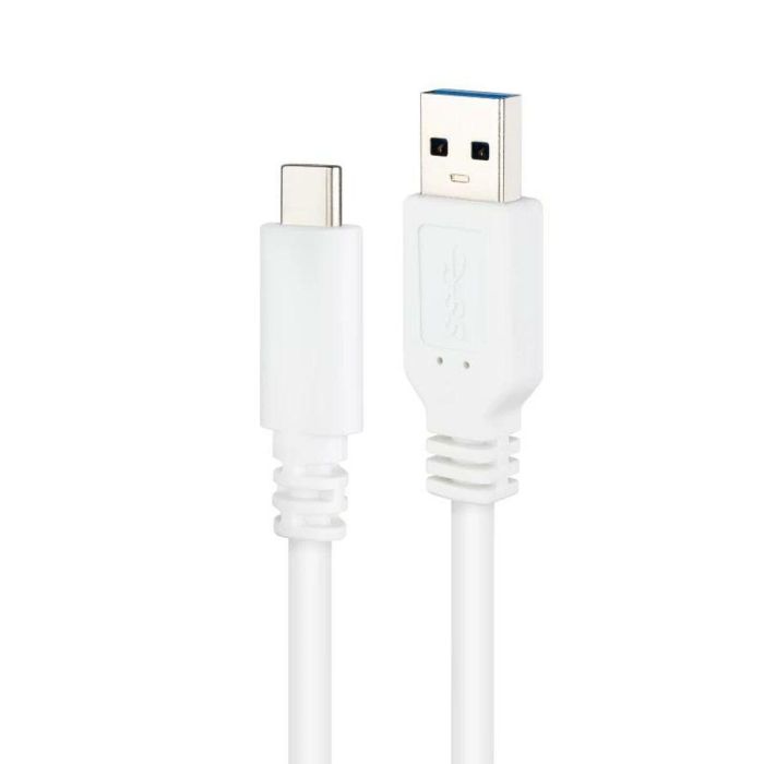 Cable USB-C a USB NANOCABLE 10.01.4000-W Blanco 50 cm (1 unidad) 3 Cable USB-C a USB NANOCABLE 10.01.4000-W Blanco 50 cm (1 unidad) 3