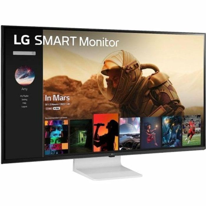 Monitor LG 43SQ700S-W 4K Ultra HD 43" 240 Hz 6 Monitor LG 43SQ700S-W 4K Ultra HD 43" 240 Hz 6