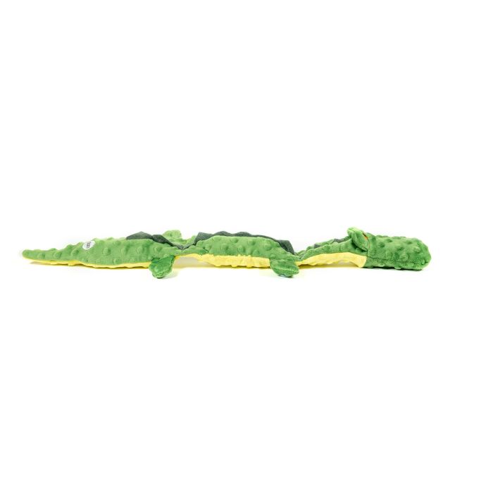 Gloria Dogmonsters Peluche Juguete Cocodrilo Alargado con Squeaker para Perros - 100% Poliéster 2 Gloria Dogmonsters Peluche Juguete Cocodrilo Alargado con Squeaker para Perros - 100% Poliéster 2