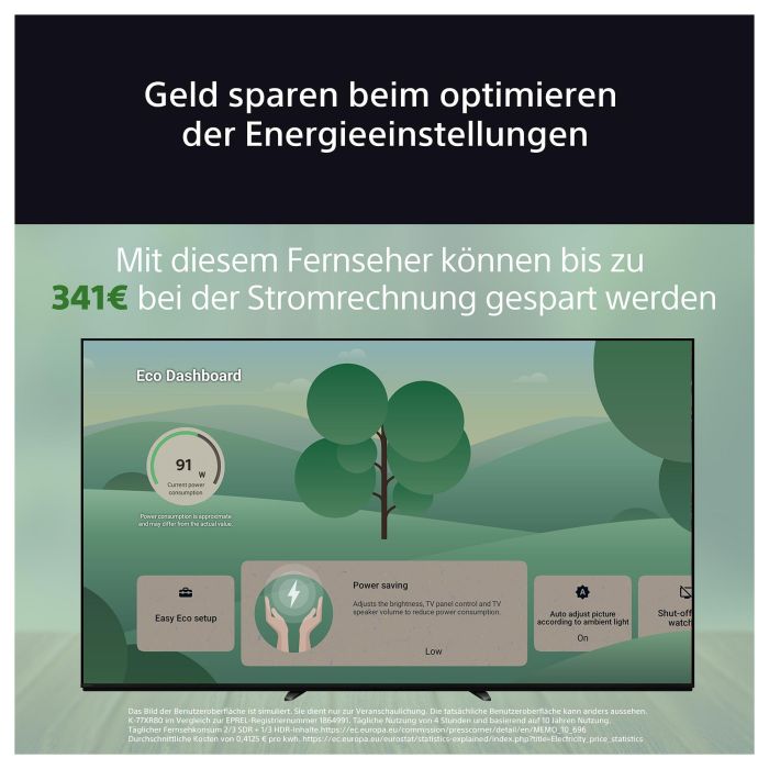 SONY FWD-77XR80 Smart TV OLED 77" (195 cm) 4K Ultra HD 3840x2160, Android TV 12, WiFi 6, Bluetooth 5.3, HDR10, Dolby Vision, HDMI 4x, 120 Hz, VRR, Negro 10 SONY FWD-77XR80 Smart TV OLED 77" (195 cm) 4K Ultra HD 3840x2160, Android TV 12, WiFi 6, Bluetooth 5.3, HDR10, Dolby Vision, HDMI 4x, 120 Hz, VRR, Negro 10