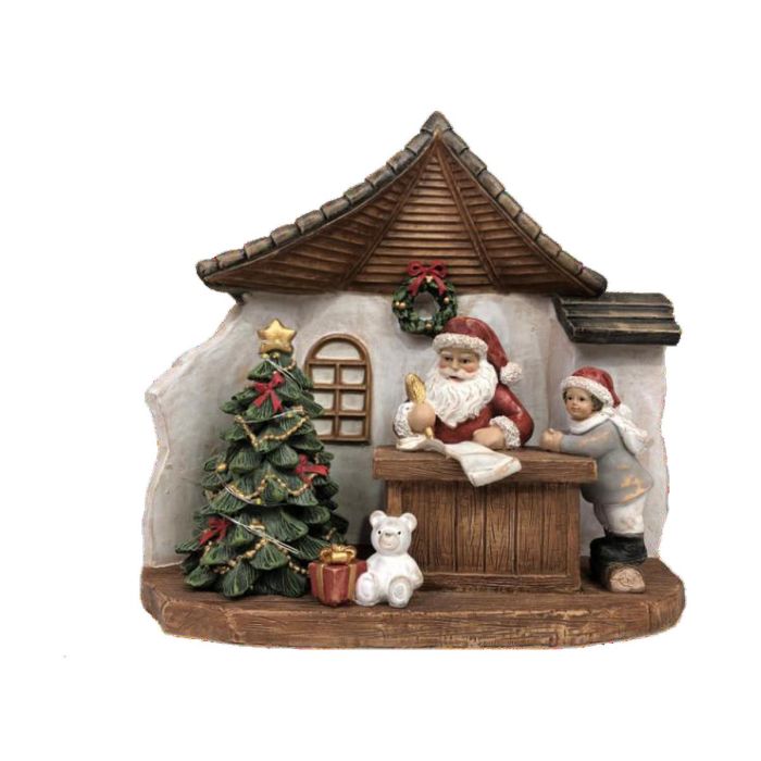 Figura Navidad Tradicional DKD Home Decor Multicolor 9.5 x 18 x 19 cm (2 Unidades) 1 Figura Navidad Tradicional DKD Home Decor Multicolor 9.5 x 18 x 19 cm (2 Unidades) 1