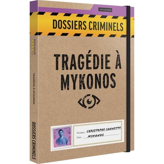 Asmodee ASM3760363610120 Tragedia en Mykonos - Juego de investigación para adultos, a partir de 18 años, fabricado en Francia 0 Asmodee ASM3760363610120 Tragedia en Mykonos - Juego de investigación para adultos, a partir de 18 años, fabricado en Francia 0