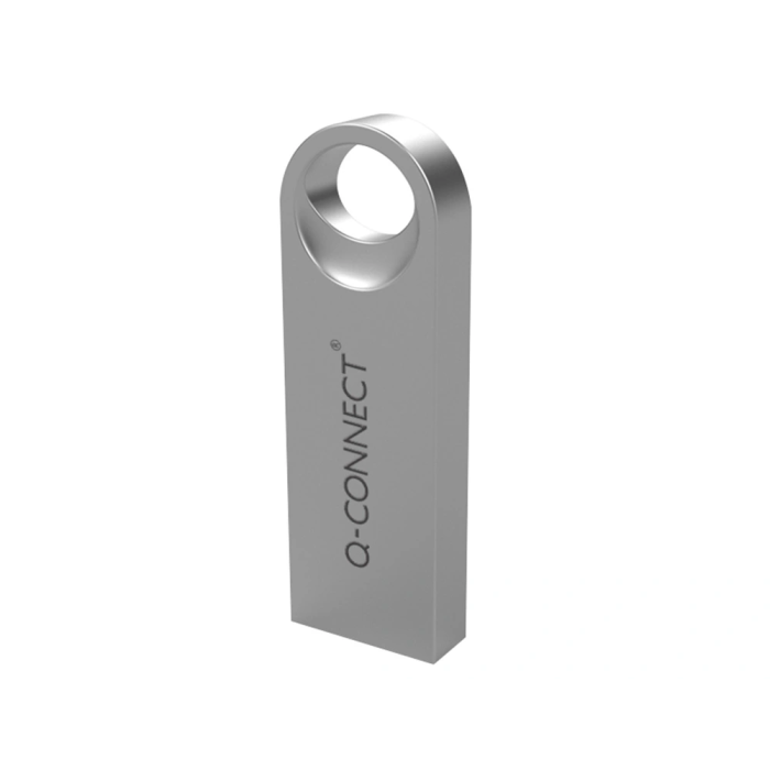 Q-connect Memoria USB Flash Premium 32 GB 3.0 Plateado 2
