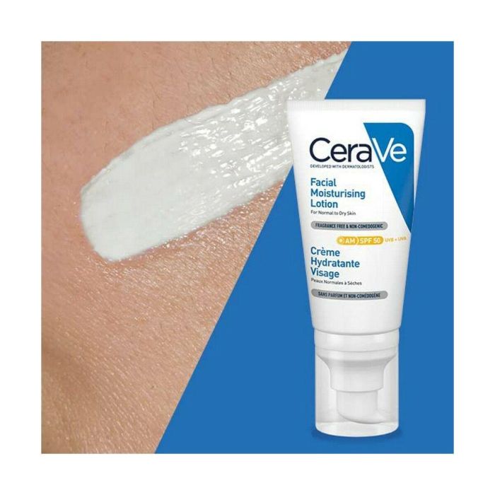 Cerave Facial Moisturising Lotion Spf50 For Normal To Dry Skin 1 Cerave Facial Moisturising Lotion Spf50 For Normal To Dry Skin 1